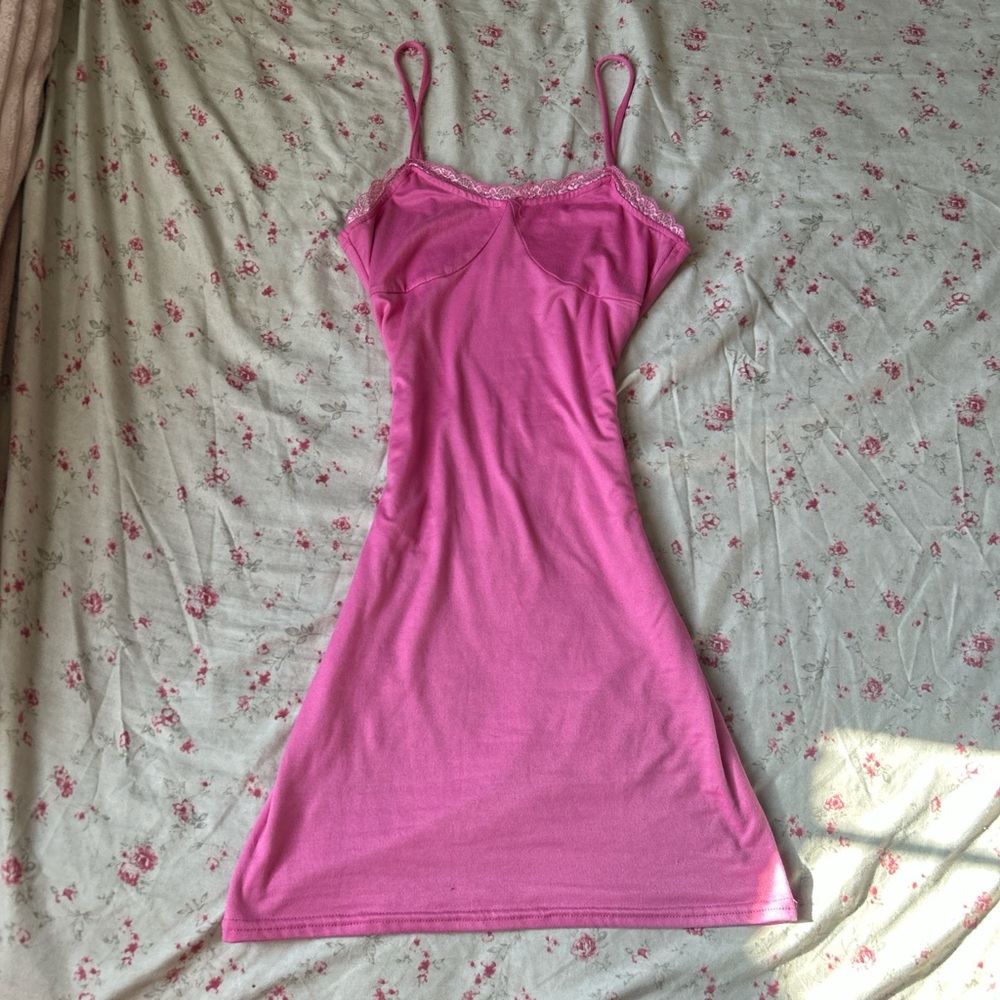 Pink Mini Dress